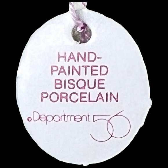 1996 Snowbabies Dept 56 Bunny Rabbit Figurine Vintage Easter Carrot Hand Painted - Picture 8 of 10